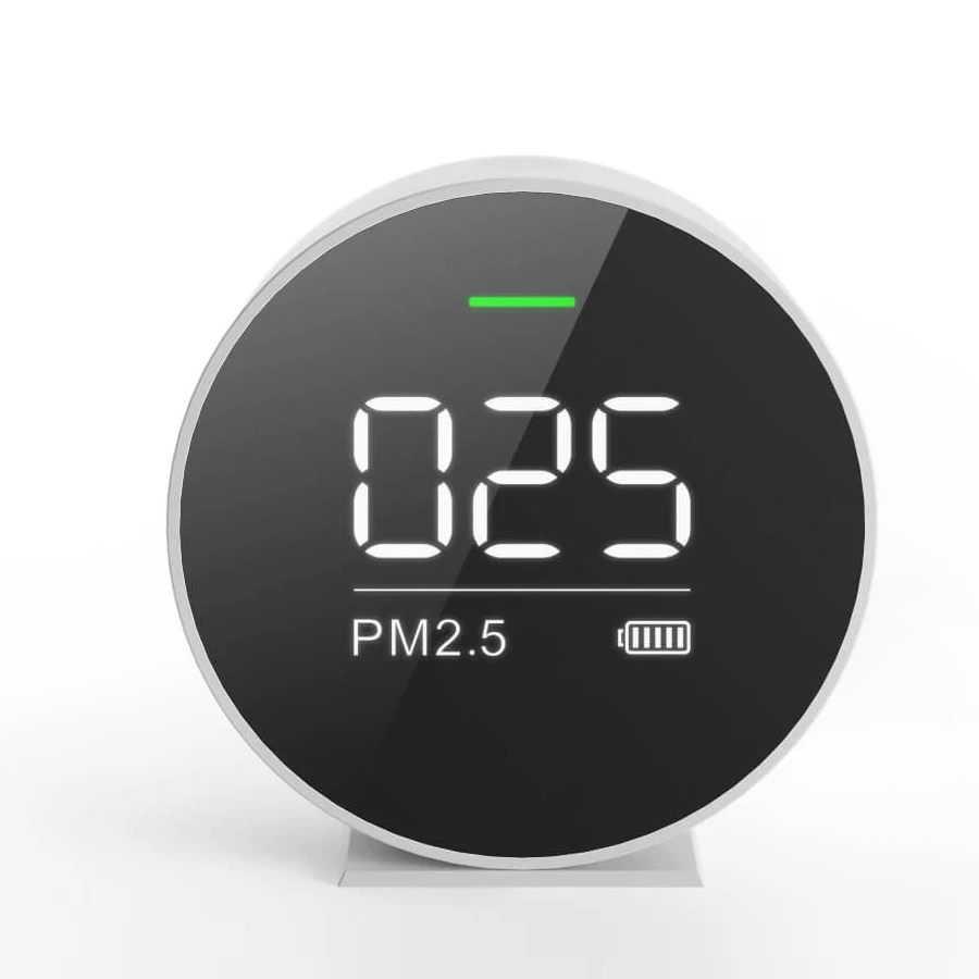 Portable Black Pm2.5 Air Quality Detector Air Monitor - Buy Pm2.5