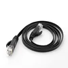 Shenzhen wholesale Cat 6 Ethernet Cable Flat Wire LAN Rj45 High Speed Internet cat6 cable Patch cord Network Cable