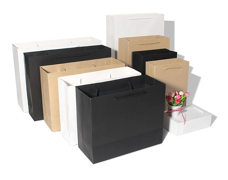 custom label paper bags