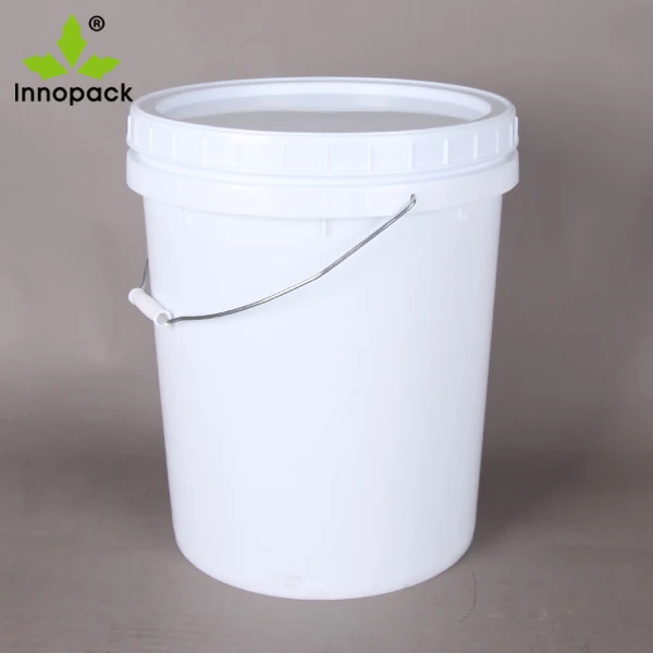 Screw Top Plastic Pail 20l White Plastic Bucket - Buy Plastic Pail ...