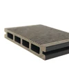 outdoor solid easy install lower cost used wood composite decking wpc crack-resistant decking