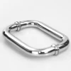 304 Stainless Steel Commercial H Shape Ladder Style Back to Back Push Pull Door Handle