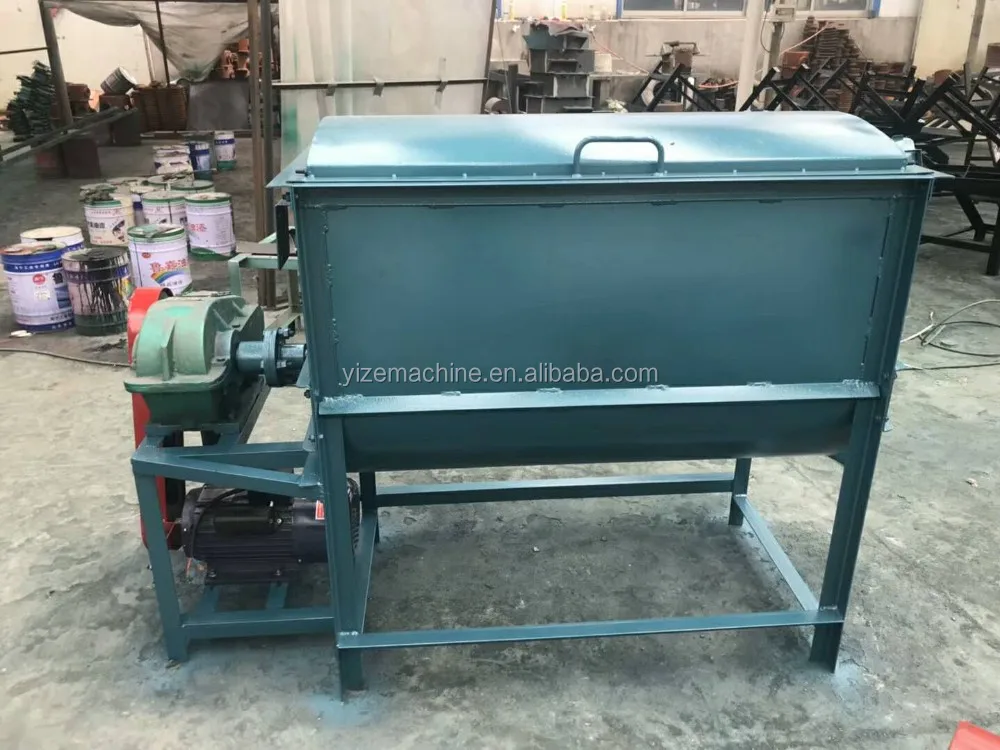 Vertical 1 Ton Stationary Poultry Animal Cattle Feed Grinder Mixer