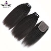 kinky straight virgin human hair products for black women burmese raw hair