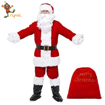 white santa costume