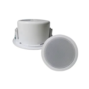 Ipc 615 Pa System Ip Network Rj45 Ceiling Speaker 15w With Fire Dome Integrated With Network Audio Decoding Digital Amplifier Buy Rj45 Ceiling