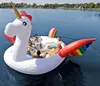 Real Big Toy Giant Pink Crane Floating Floaty Beach Swim line Inflatable