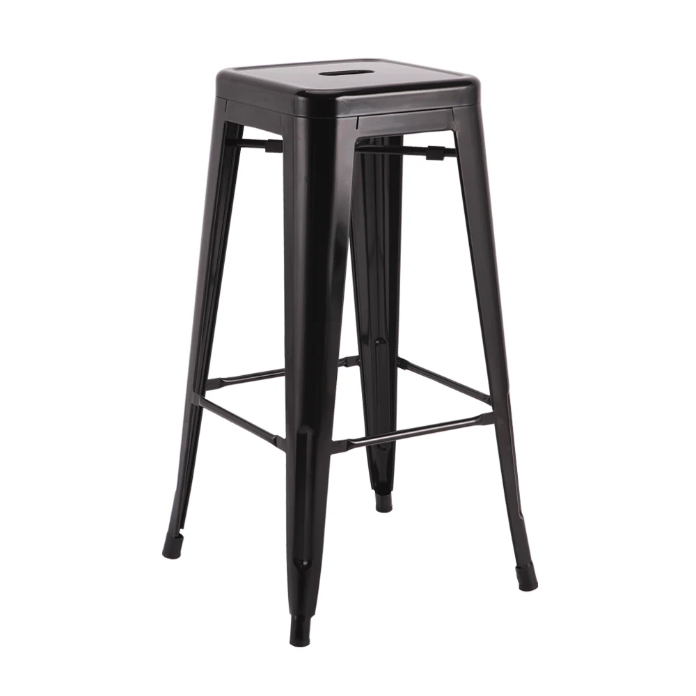 Cheap Metal Barstool Chairs / Vintage Industrial Metal Bar Stools For