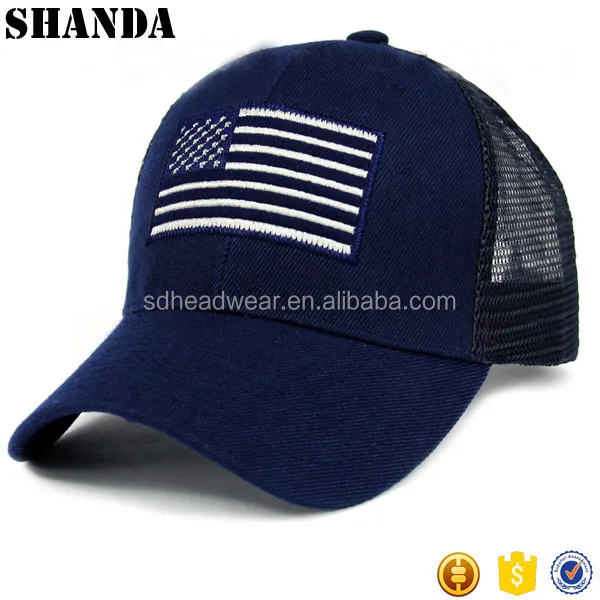 navy blue american flag hat