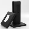 Stainless Steel Post Black Spigot Pool Fence Glass Spigot