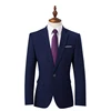 Latest coat pants designs one button bespoke made men wedding suits