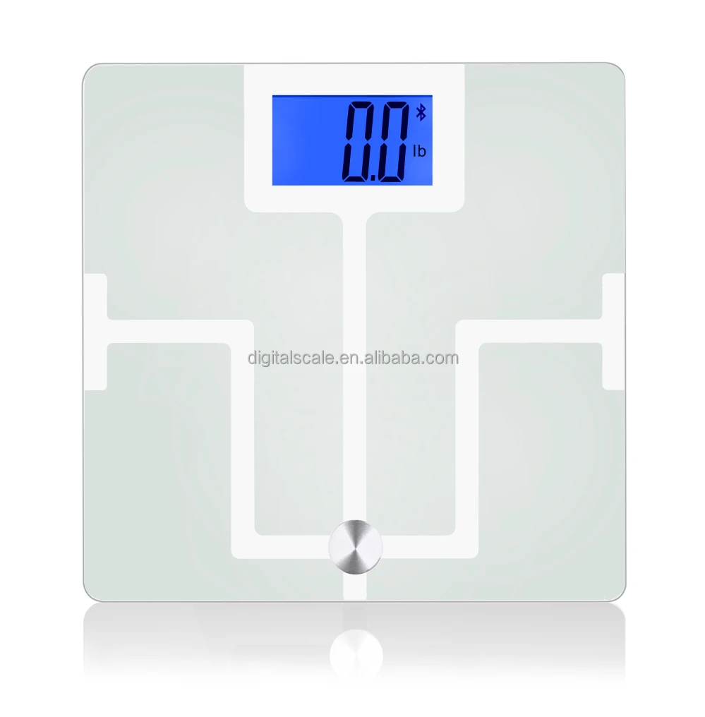 Digital Body Fat Scale Calculator With Large Backlit Lcd And Smartphone