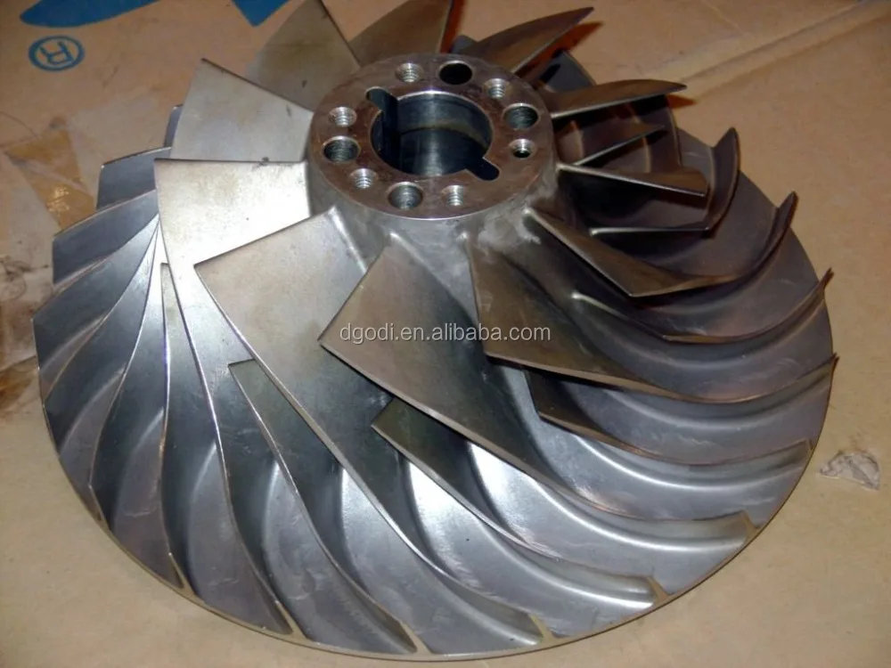 Anium Jet Ski Impeller Produced By 5 Axis Cnc Machining Anium Jet Ski Impeller Produced By 5 Axis Cnc Machining