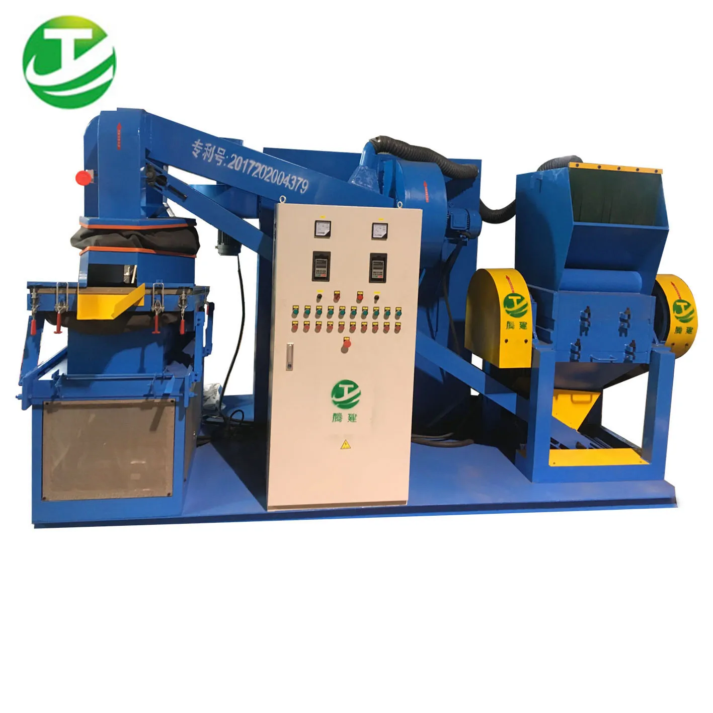 Small Mini Copper Wire Granulator Equipment Automatic Scrap Copper