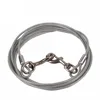 Hot Sale PVC Coated Steel core Dog Tie Out Cable,Pet Leashes