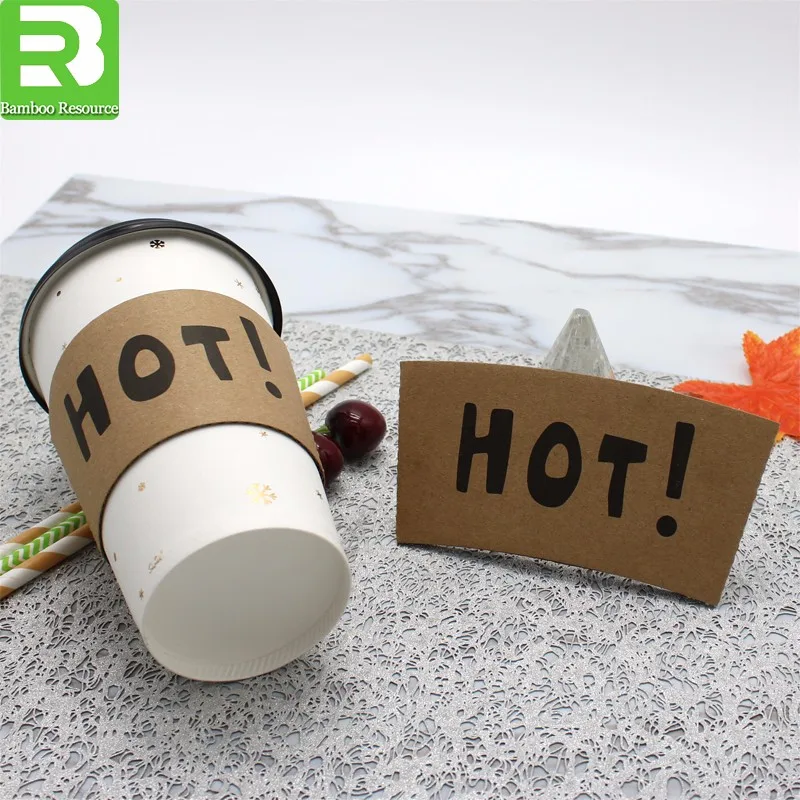 12 Oz Disposable Coffee Paper Cup With Lid And Sleeve