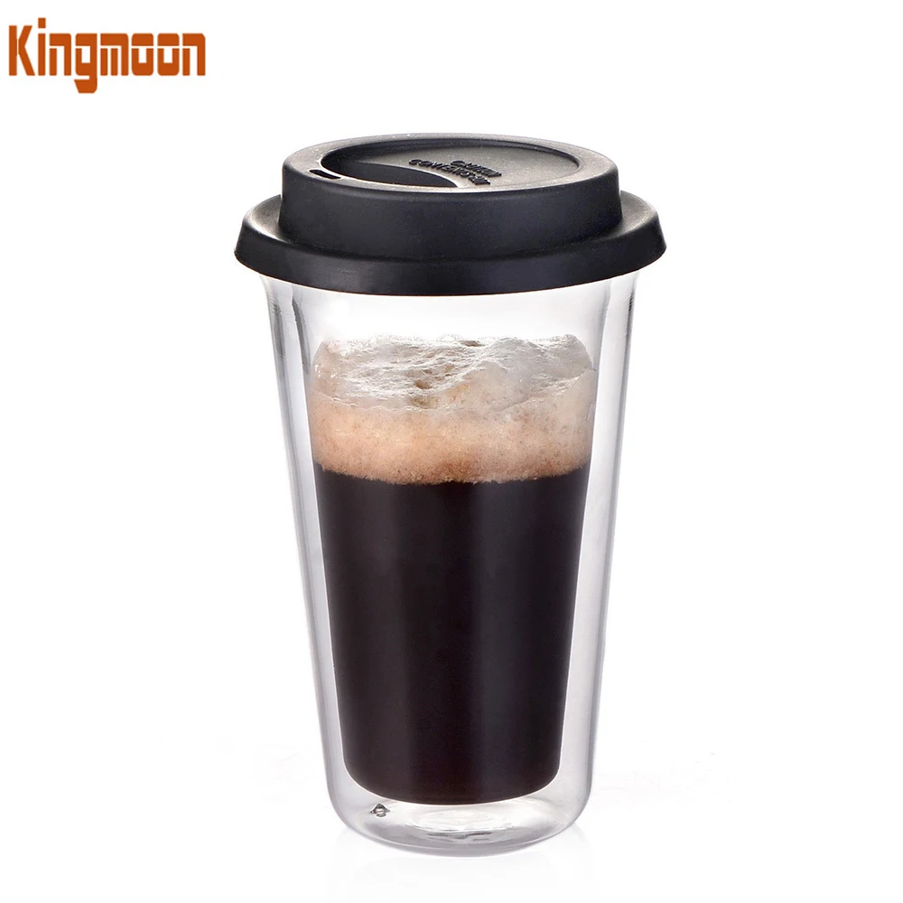 glass travel coffee cup