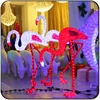 Excellent acrylic easter plastic pink flamingos for christmas decoration