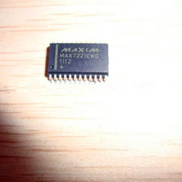 10PCS New MAX7221CWG MAX7221 8-Digit LED Display Driver SOP-24 IC