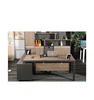factory wholesale Popular chief office furniture executive desk for wood office furniture worktop with sideboard and bookcase