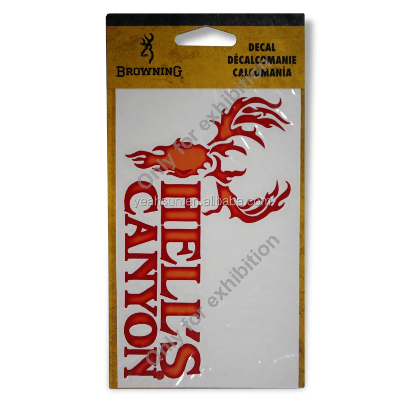 Hell's Canyon 4" Flame Oem Car Decal,Vinyl Sticker Buy Oem Car Decals