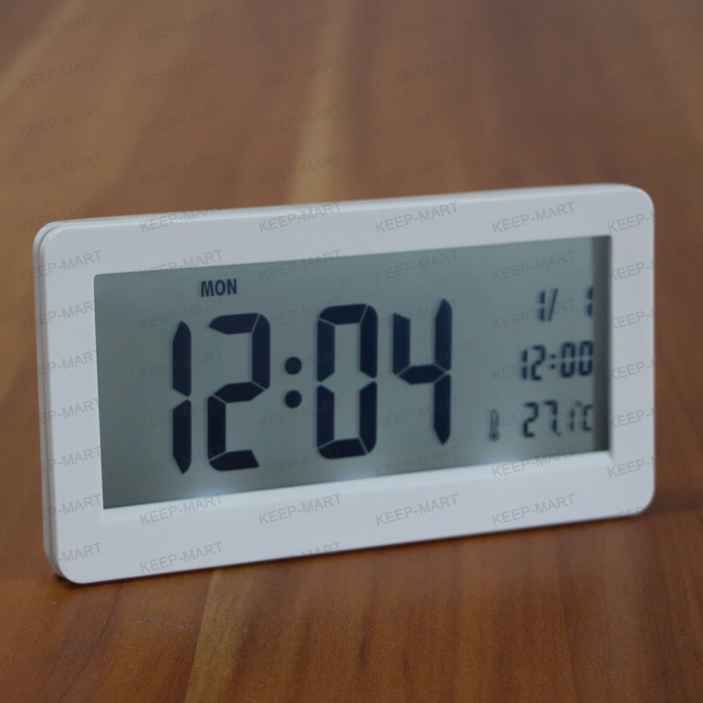 12 hour digital desktop clock
