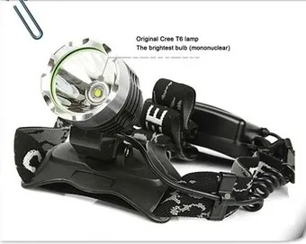 emergency power supply rechargeable zoomable flashlight headlamp YJM-T1