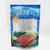Custom printed soft plastic Zip Top Stand Up Package tuna fish pouch