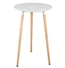wholesale modern portable bar furniture high top wooden bar cocktail table