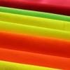 120gsm Neon Yellow Polyester Knitted High Visibility Safety Vest Fluorescent Fabric for Traffic Warning Vest