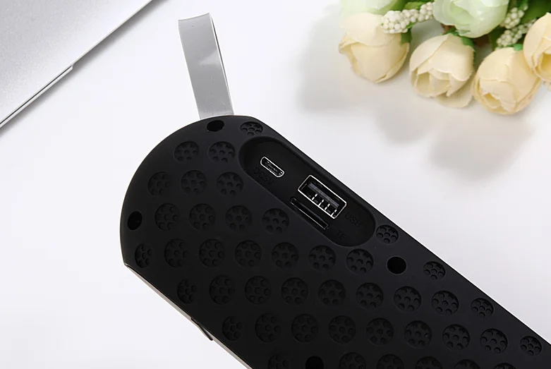 Amazon Best Selling Metal BT Wireless Speaker with FM Radio and TF Card Play Mini Portable Speaker - ANKUX.COM