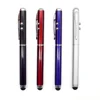 High quality promotional metal laser pointer stylus pen
