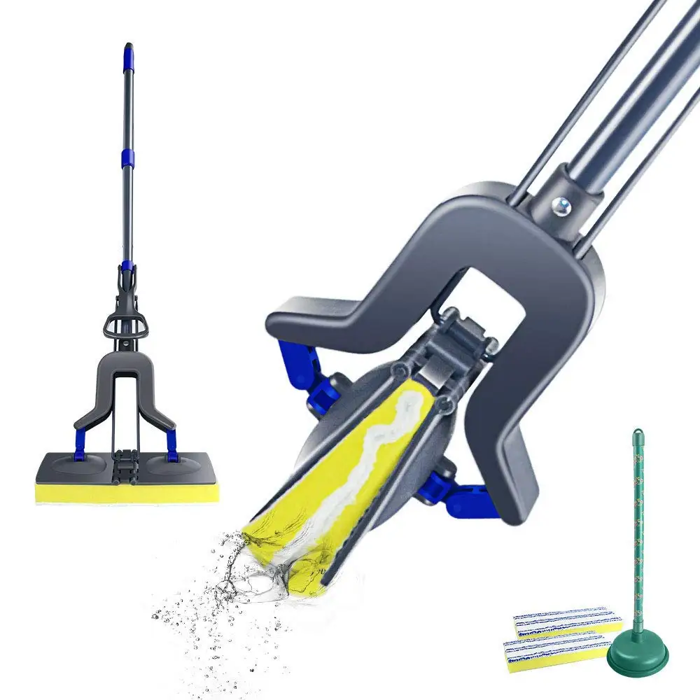 Easy Flat Sponge Mop Butterfly Mop Automatic Sponge Mop Buy Easy Flat