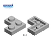 Bulk Sales Building Blocks Spare Parts 1+2 Corner Bricks Small Particle Blocks Parts MOC Creator Assemble Fitting Kits DIY Toys
