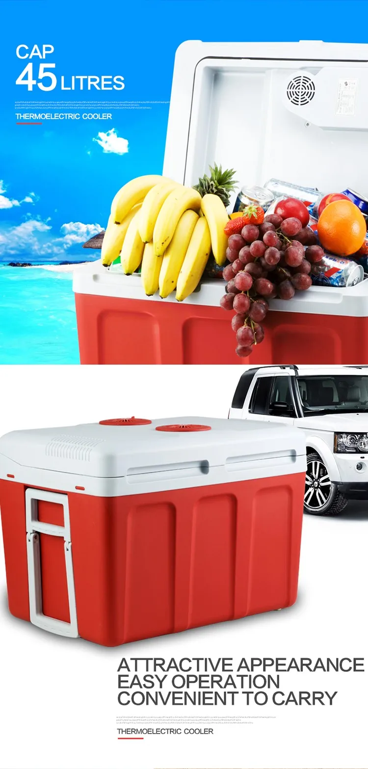 45l Refrigerator Car Cooler Box Car Refrigerator Cooler And Warmer Box ...