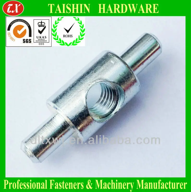 Special Steel Threaded Cotter Pins Bolts With Round Thread Hole And