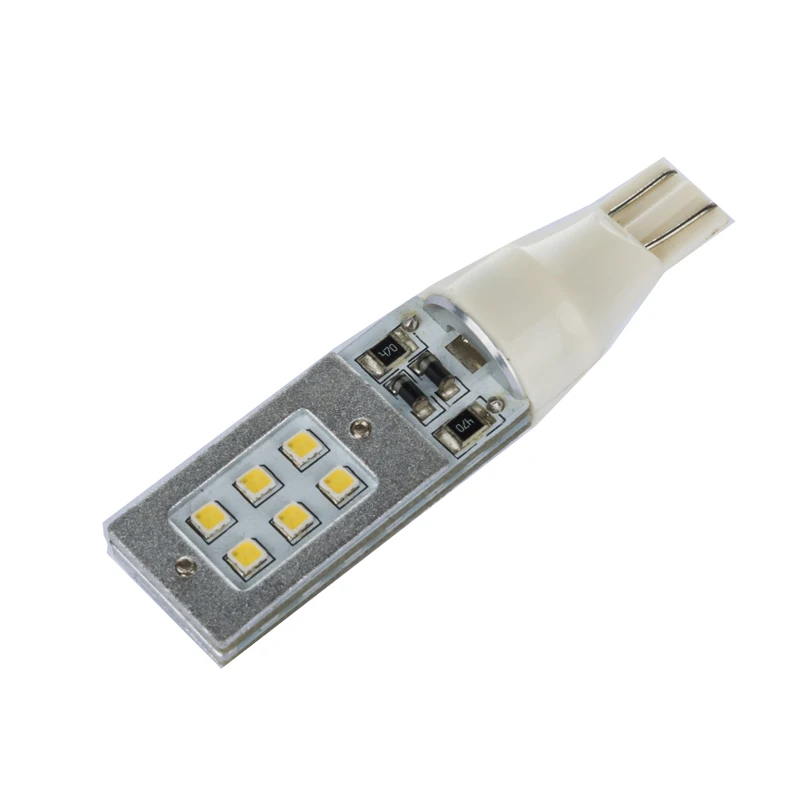 超高輝度ホワイト色t16 t15ターンランプパーキングライトダッシュボード車のled 2323 12 smd電球