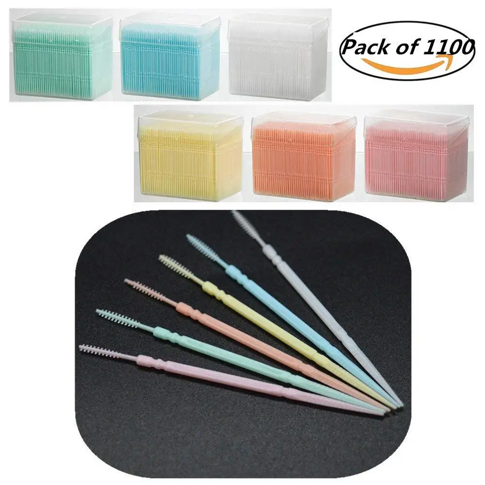 plastic toothpicks with angled tip