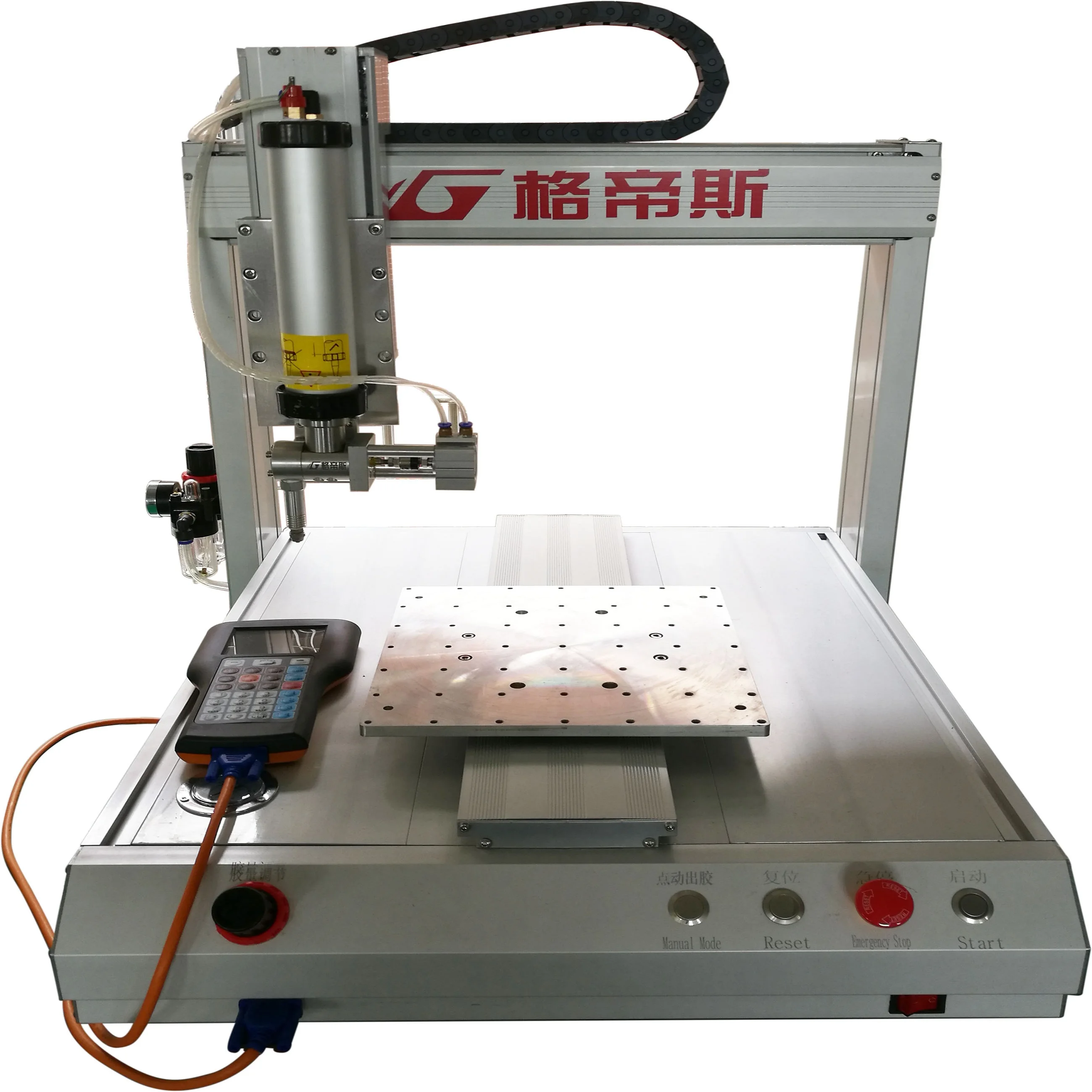 High speed and accuracy Desktop Threeaxis Glue Dispensing Machine