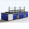 Free Standing L Shape Mobile Microbiology Dental Lab Bench Workstation Price