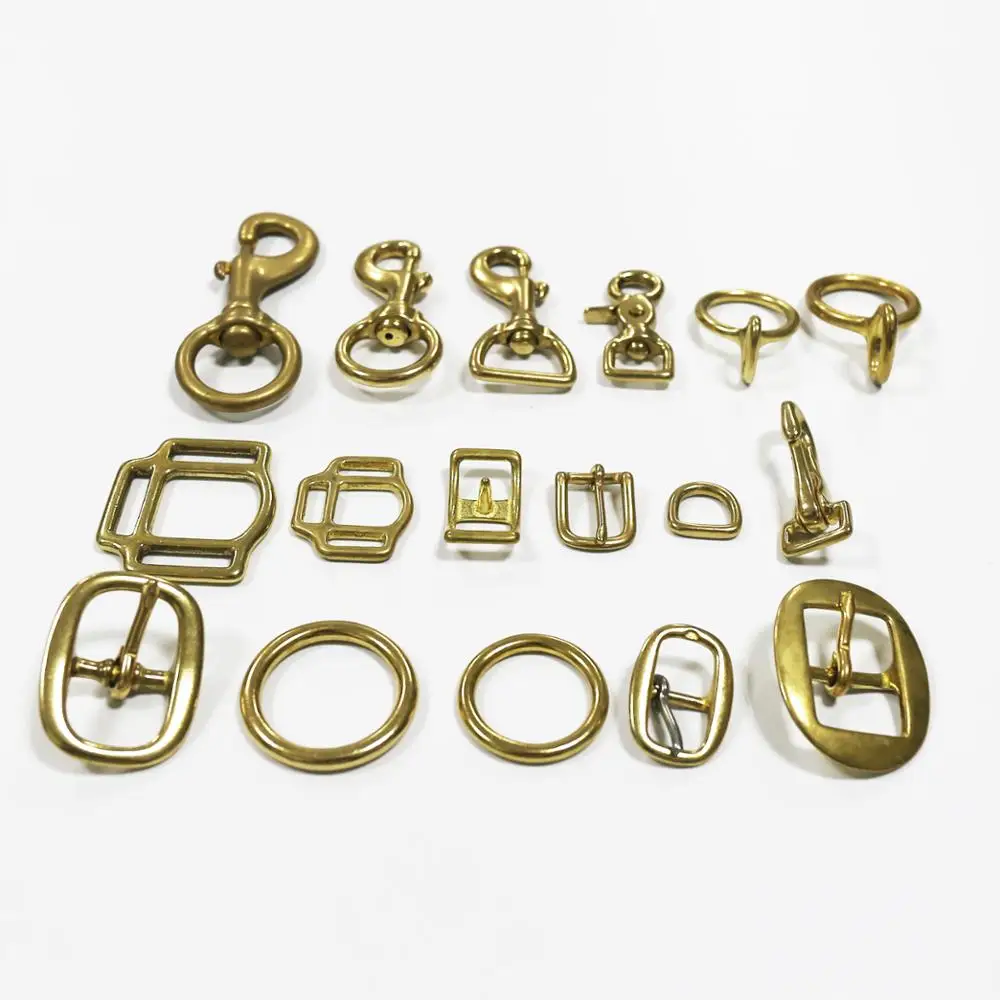 Assorted Design Solid Brass Fittings Hardware Used For Horse Equipment