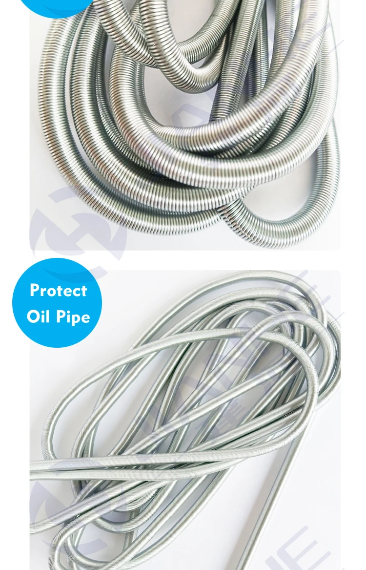 Th Series Spring Sheath Wire Sheathing Metal Sheathing For Oil Pipe