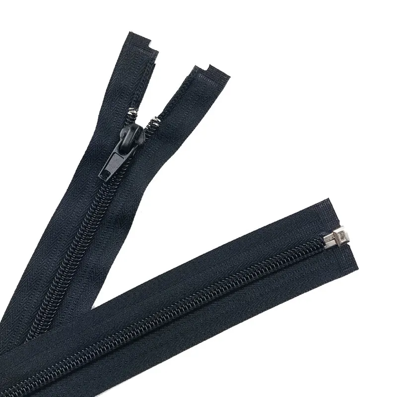 High Quality 5 Coil Tooth Nylon Zipper Openend Black Zipper Buy