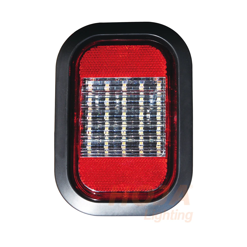 Rectangular LED Back-Up Light led submersible trailer lights