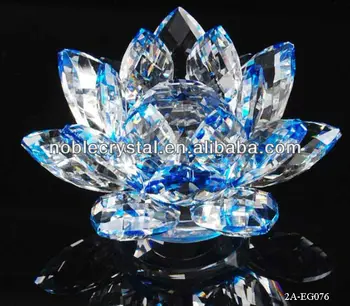 crystal flower ornaments