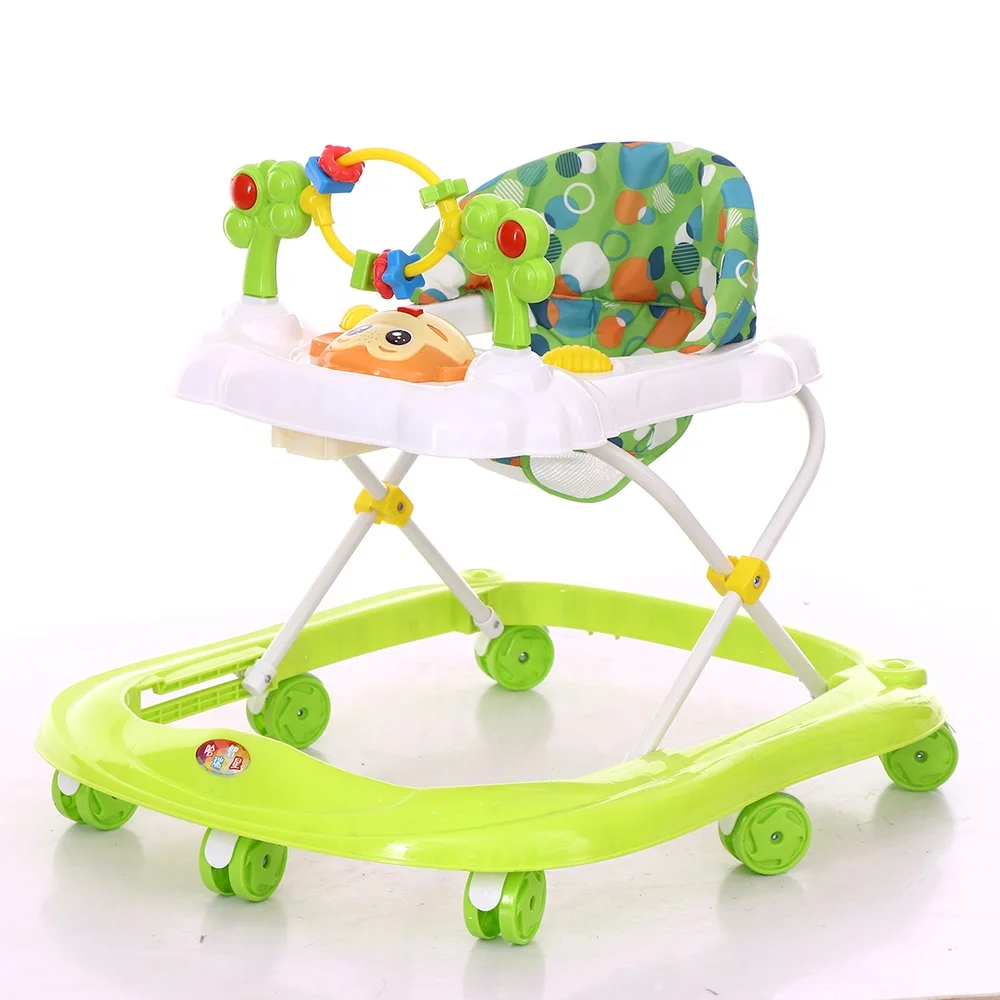 Factory Price Outdoor Sit To Stand 7 Swivel Wheel Rolling Baby Walker ...