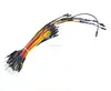 65pcs/lot Jump Wire Cable Male to Male Flexible Jumper Wires for Ard Breadboard DIY Starter Kit
