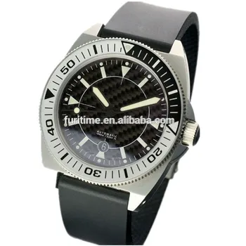 Diver Watches Men Silicone Band Diving 