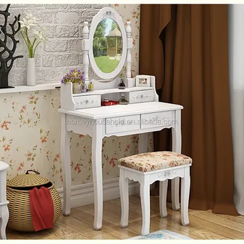Girls Dressing Table Promotional Simple White Bedroom Dressers