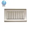 8 gang 1 way multi-function wall switch